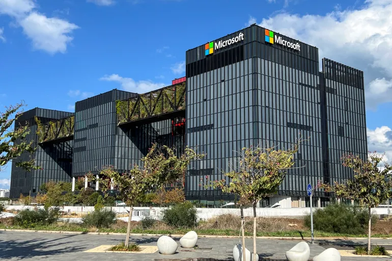 Le siège central de Google dans la région de Herzliya à Tel Aviv (Reuters)
